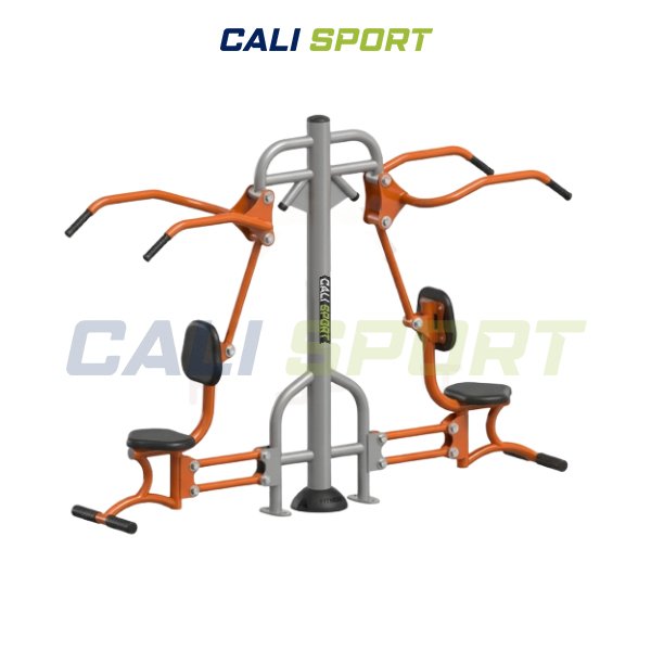 CALI SPORT OTF06 Outdoor Lat Pulldown & Chest Press Station